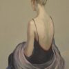 Purple Shawl 16×24 Pastel
