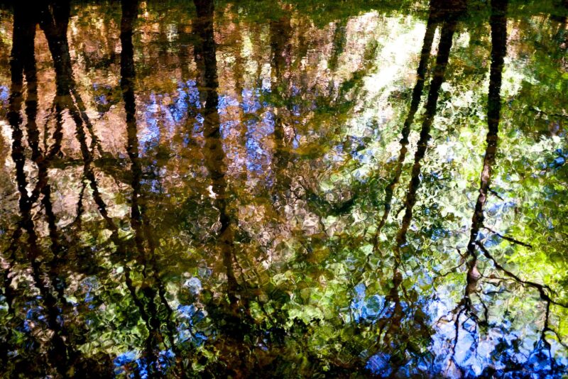 Reflections On The River Teigh Image II, Ref: JMP 4